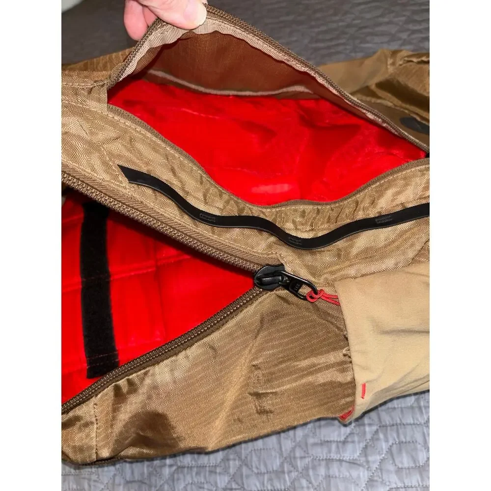 OGIO International Apollo Pack in Khaki/Red